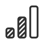 Medium Bars SVG Icon